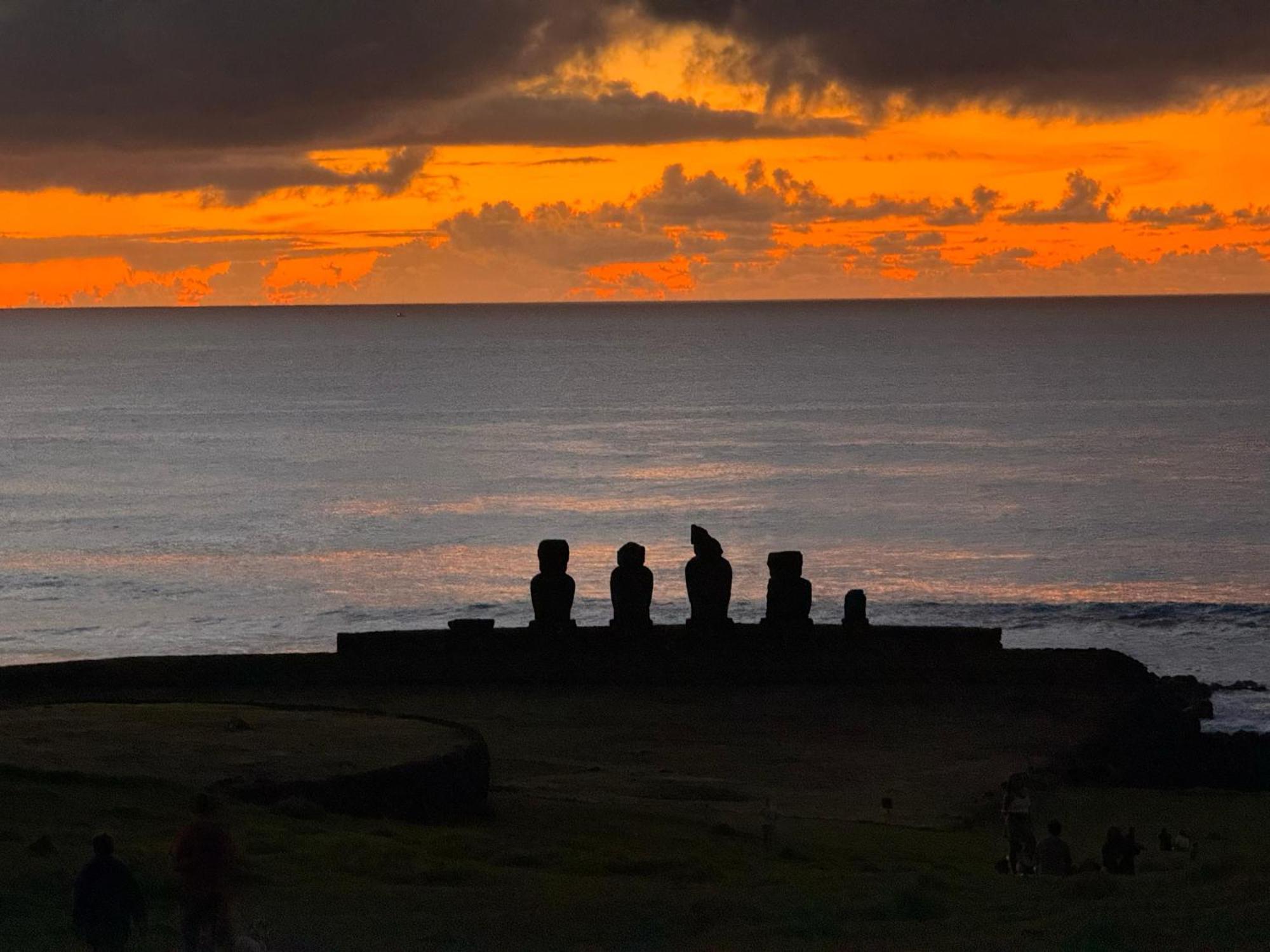 Cabanas Tangaroa Y Hamea Hanga Roa Exteriör bild